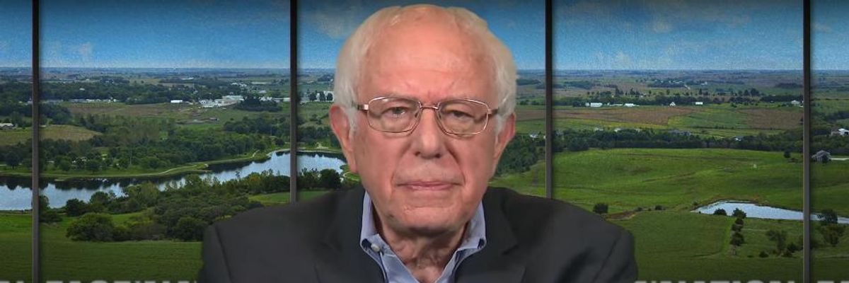 No, Trump Doesn't Want to 'See People Mowed Down and Killed,' Says Sanders, But His 'Racist Rhetoric' Fueling Violence