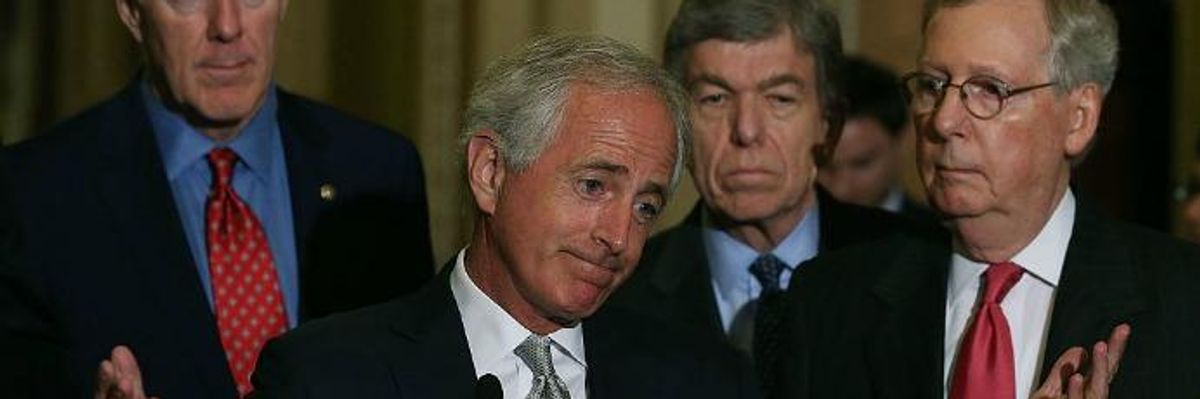 It's Not Just Corker: 14 GOP Senators Stand to Reap Millions From #CorkerKickback