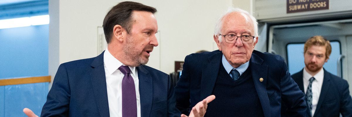 Sen. Chris Murphy and Sen. Bernie Sanders