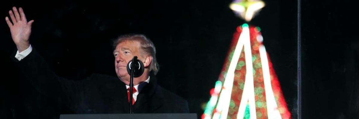 As Trump Throws Tantrum for Wall Funding, His Christmas Gift to 800,000 Federal Employees: No Paychecks