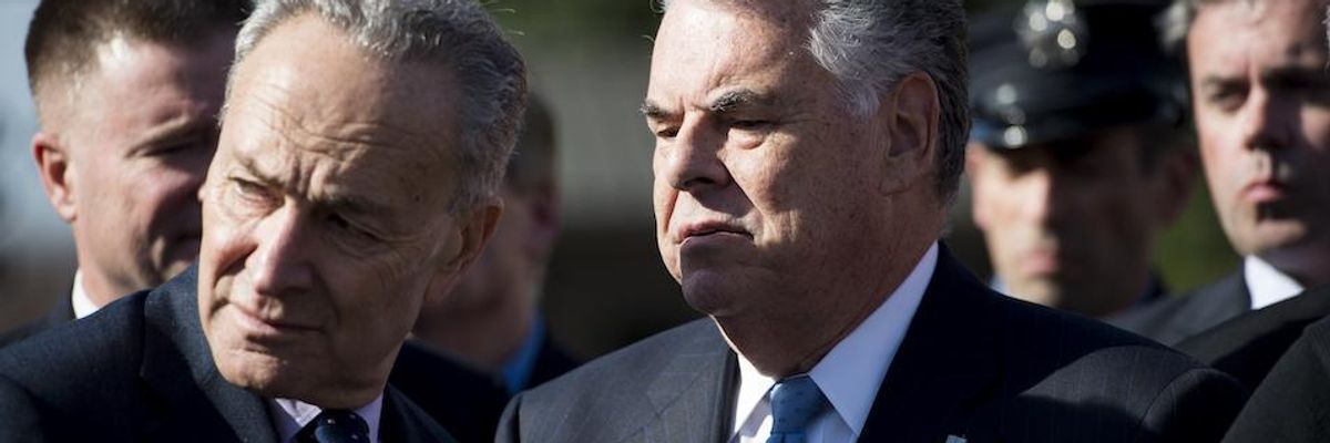 Progressives Excoriate Schumer for Mourning as 'Card-Carrying Islamophobe' GOP Rep. Peter King Announces He Won't Seek Re-Election