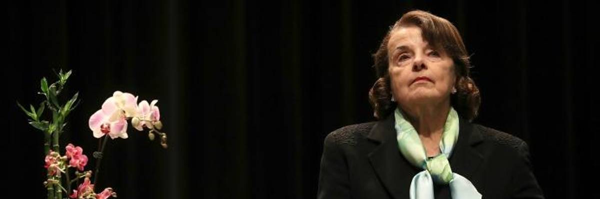 To Oust "Hawkish, Centrist" Feinstein, Progressives Push for Primary Challenge