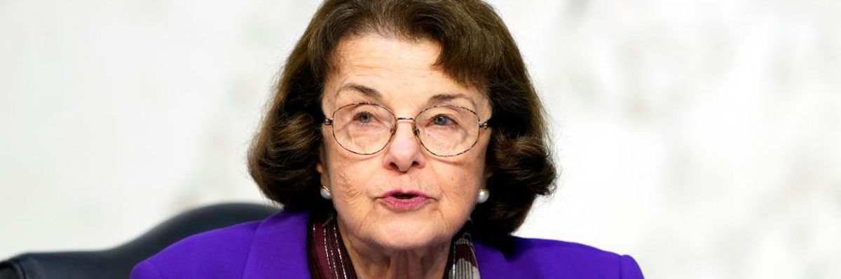 Dianne Feinstein Was Harder on Preteen Climate Activists Than She Was on Amy Coney Barrett