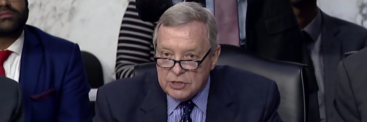 Durbin Calls for Senate Hearings to Probe 'Serious Questions' About Why Trump Is 'So Chummy' With Putin
