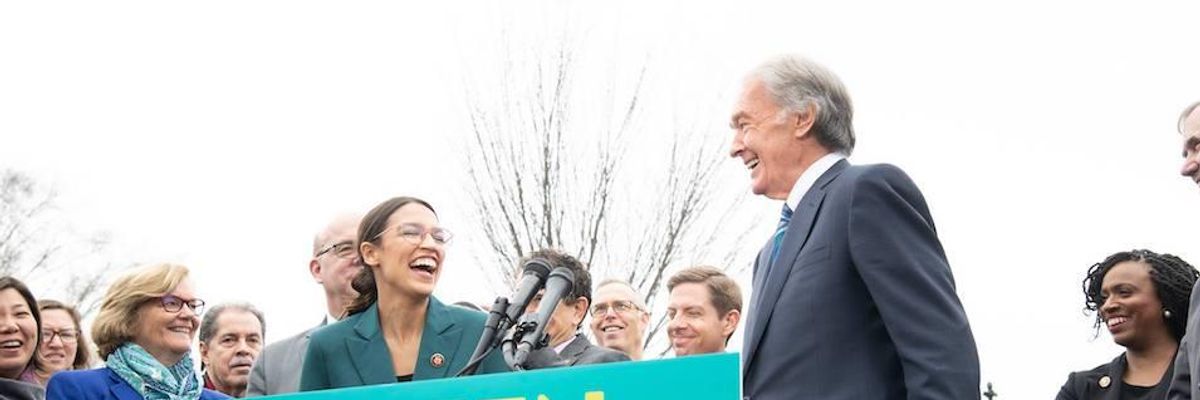 'Most Important Climate Leader in the Senate': Green Groups Back Sen. Ed Markey in Primary Fight With Joe Kennedy