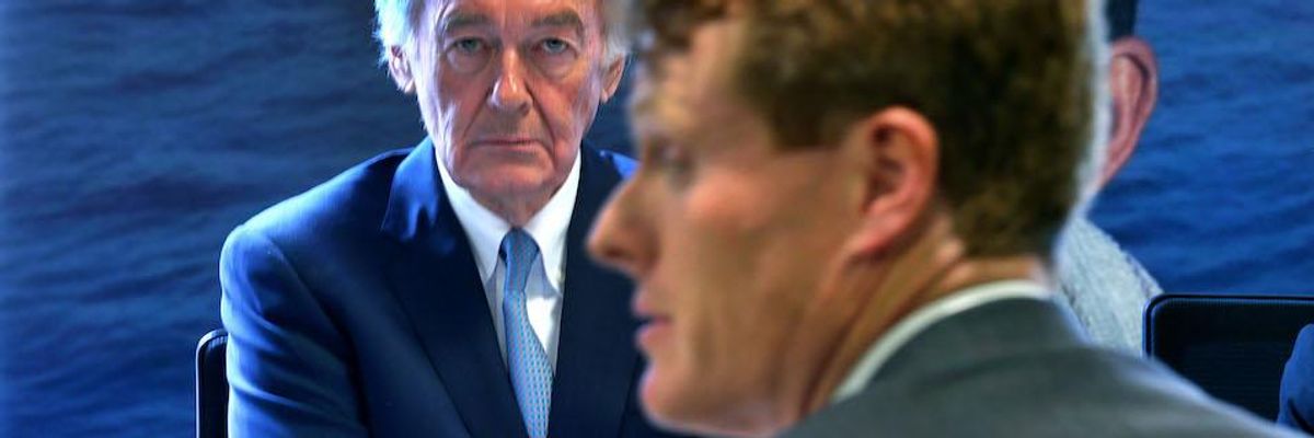 Progressives Slam Oil-Soaked Steny Hoyer for Backing Joe Kennedy III Over Green New Deal Champion Ed Markey