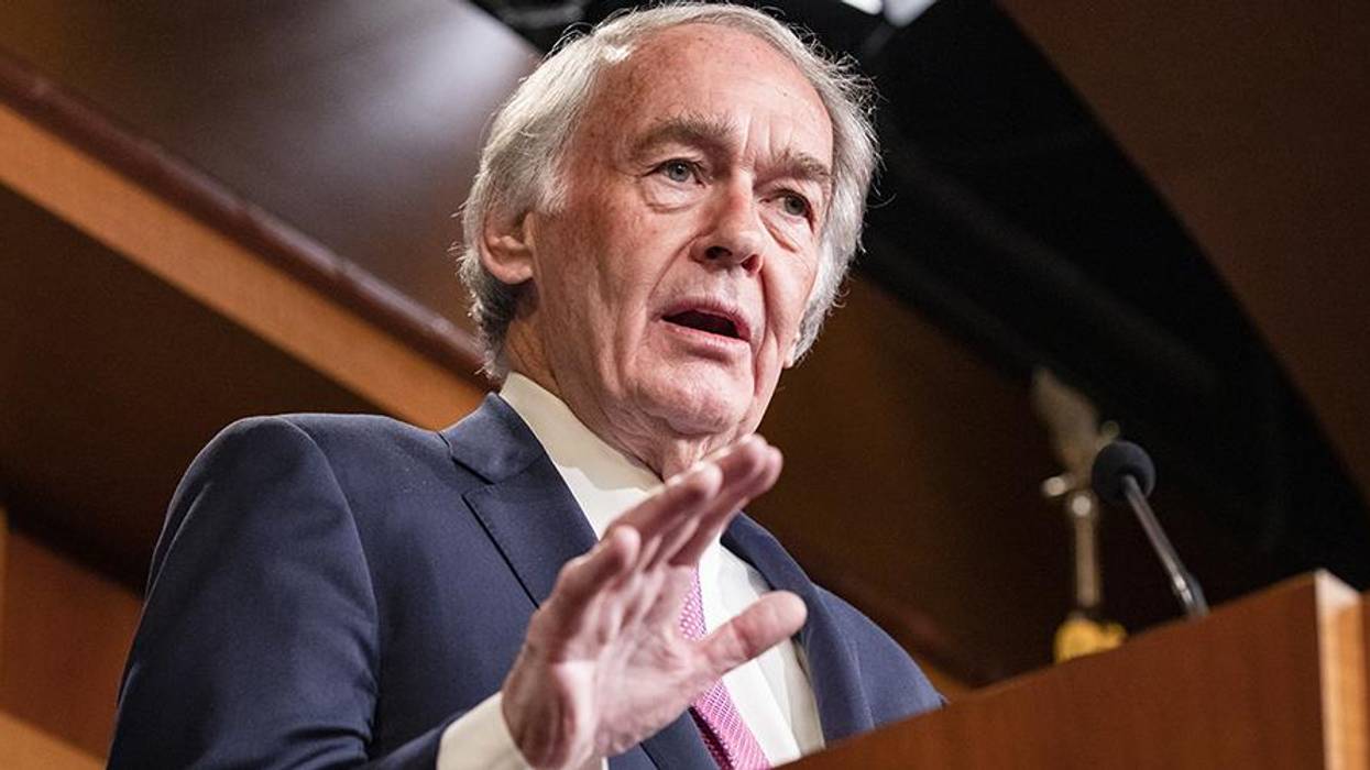 Sen. Ed Markey (D-Mass.) speaks during a press conference