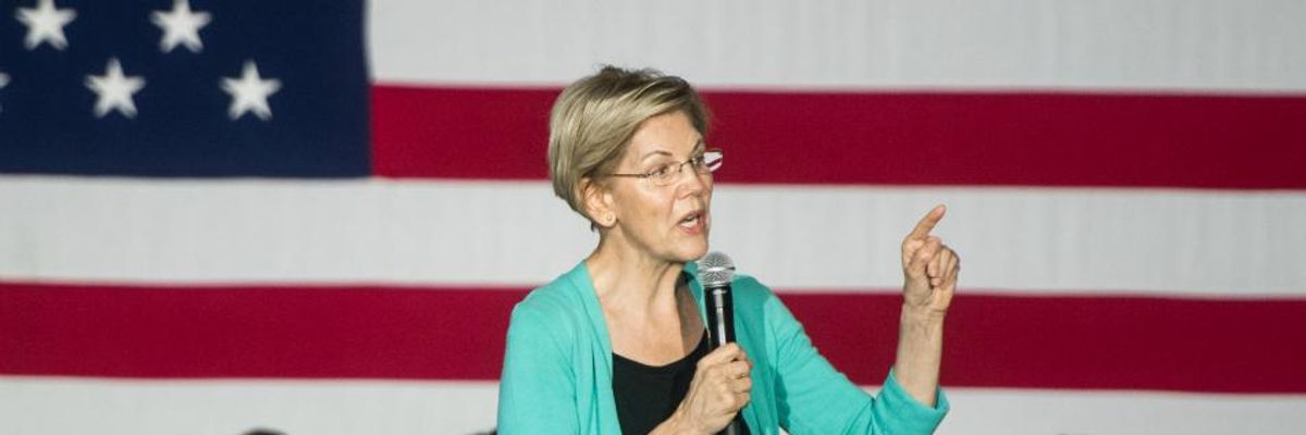 Calling Out Trump's Refusal to Hold Big Banks Accountable, Warren Unveils Plan to Overhaul Two-Tiered Criminal Justice System
