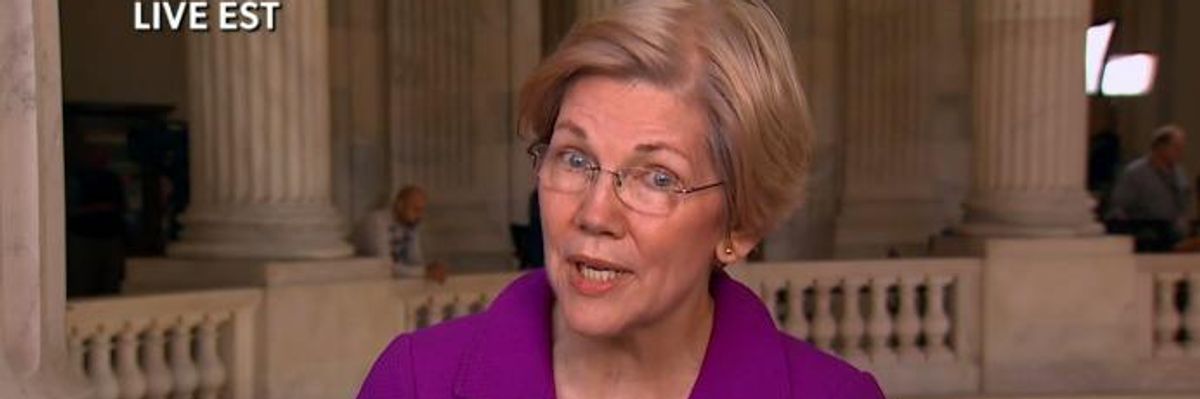 Warren Vows 'This Is Not Over' as Senate Tees Up Vote on Jeff Sessions