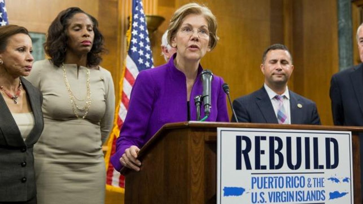 Speaking in Puerto Rico, Warren Says, 'With Trump, Cruelty Not an Accident' But 'Part of the Plan'