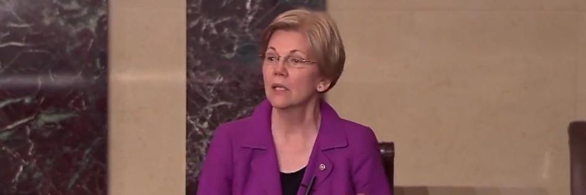 Warren Incensed at GOP Effort to Gut Financial Protections for Retirees