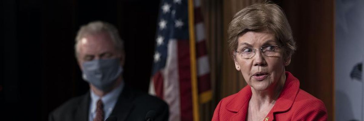 Citing Fears of a Defeated Trump Who Won't Go Willingly, Warren Calls on Cabinet Officials to End Deployment of Federal Agents Against Protests
