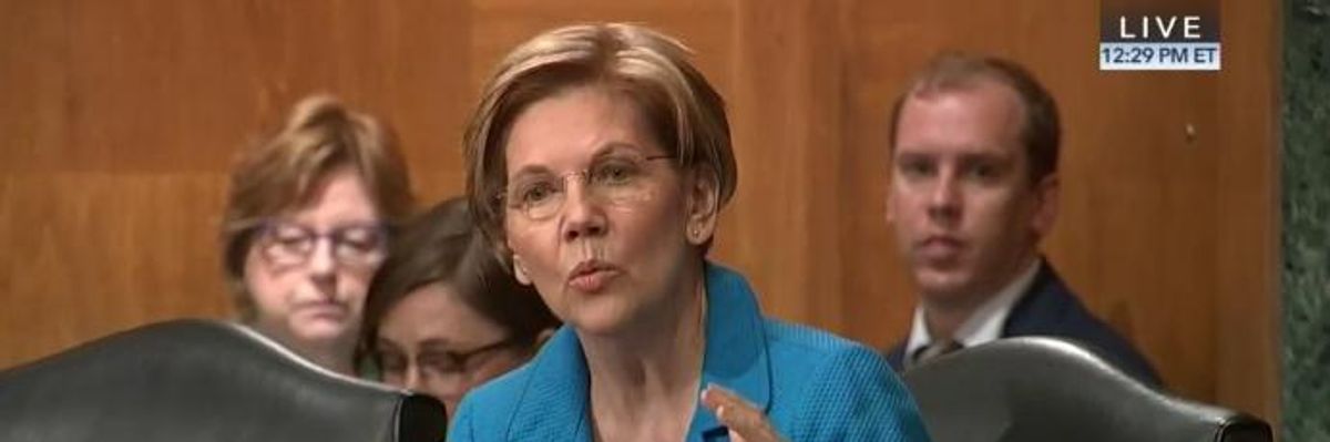 In Fiery Exchange, Warren Tells Trump Nominee Kathy Kraninger Her Role in Cruel Child Detention 'a Moral Stain That Will Follow You for the Rest of Your Life'