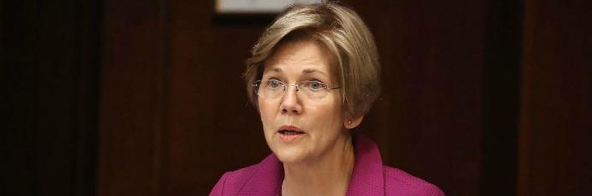 Sen. Warren Introduces Legislation to Save Consumers From 'Equifax Exploitation'