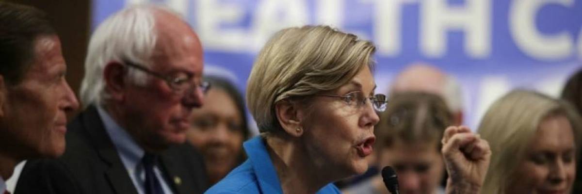 Bernie Sanders and Elizabeth Warren Team Up to Lower Prescription Drug Prices