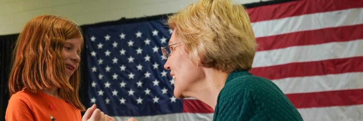 'This Is a Big Deal': Warren Vows to Ban New Leases for Fossil Fuel Drilling Offshore and on Public Lands