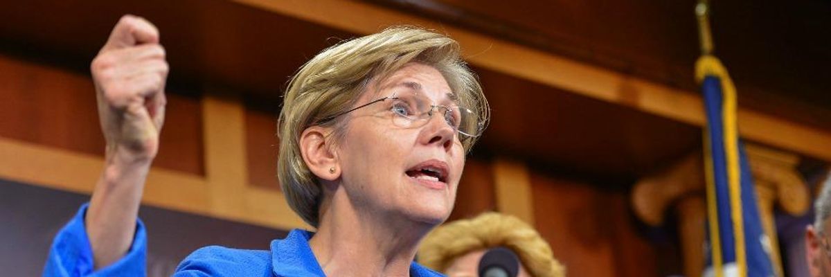 Elizabeth Warren: It Matters Greatly Who the Democratic President Is