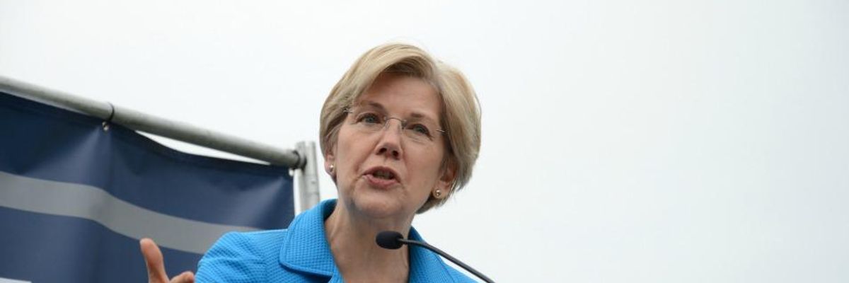 Sen. Warren Calls on Hillary Clinton to 'Be Clearer' on TPP