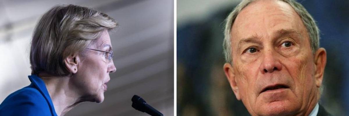 Warren Slams Bloomberg for Blaming 2008 Financial Meltdown On End of Redlining Policy