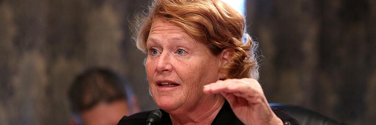 Democrat Heitkamp Backing War Hawk Pompeo Because Trump 'Entitled to His Own Cabinet'