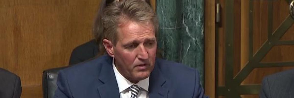 As Flake Demands One-Week Delay, Warnings That Key Senators Could Use FBI Probe as 'Political Cover' to Confirm Kavanaugh