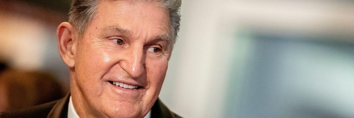 Sen. Joe Manchin in a tuxedo