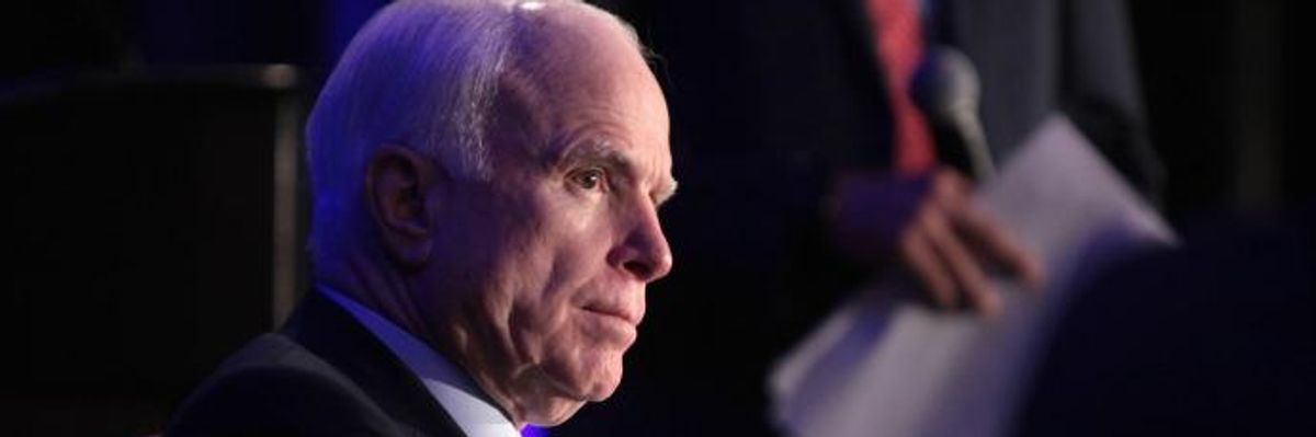 As US Bombs Kill More Afghan Women and Kids, McCain's Plan? More War