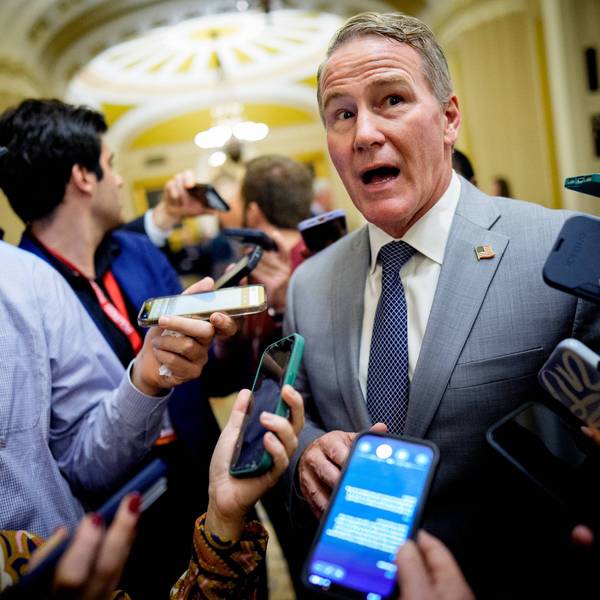'Not What I Did': GOP Senator Squirms When Asked Why He Keeps Voting for Trump's Gas Price-Hiking War