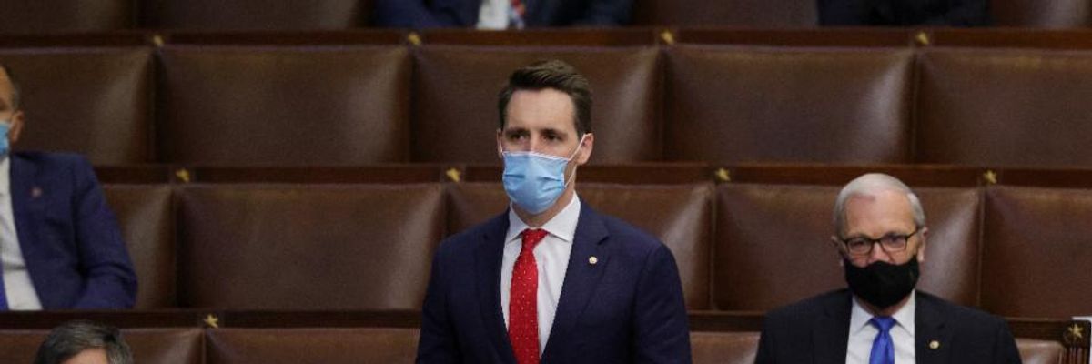 'Co-Conspirators in Sedition': Here Are the Names of Every Republican Who Voted to Overturn Election Results