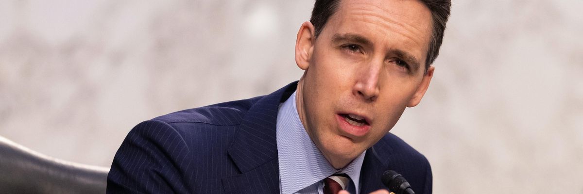 Sen. Josh Hawley (R-Mo.)