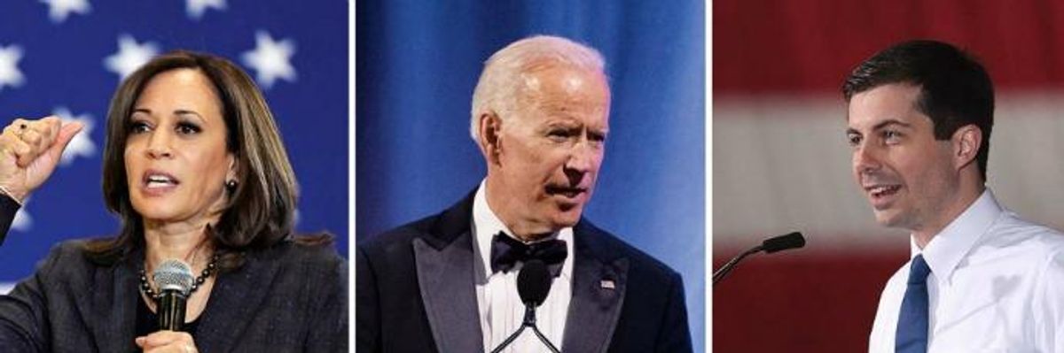 'Everything You Need to Know': With Warren and Sanders Not an Option, Wall Street Abuzz Over Biden, Harris, and Buttigieg