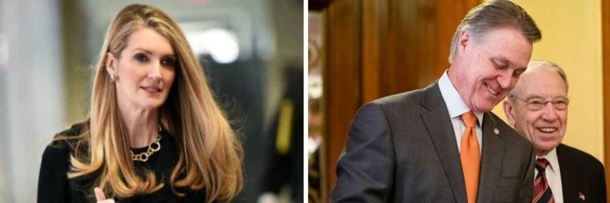 After Selling Stocks as Coronavirus Pandemic Reached US, GOP Senators Loeffler and Perdue Join Committee to Reopen Economy