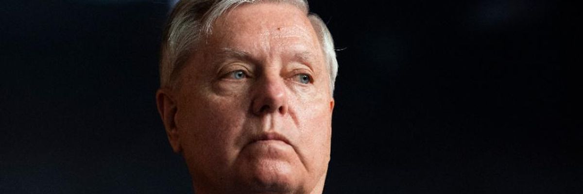 'Make Him Do It': Lindsey Graham Says He Would Talk Until He 'Fell Over' to Stop Voting Rights Bill