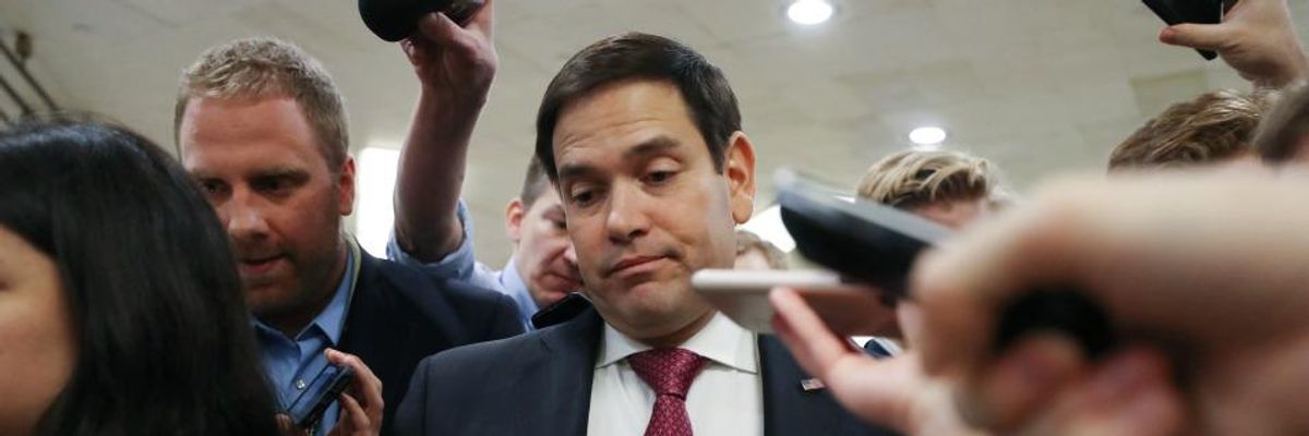 Admitting Trump's Actions Are Worthy of Impeachment, Rubio Nonetheless Declines to Support Removing President From Office