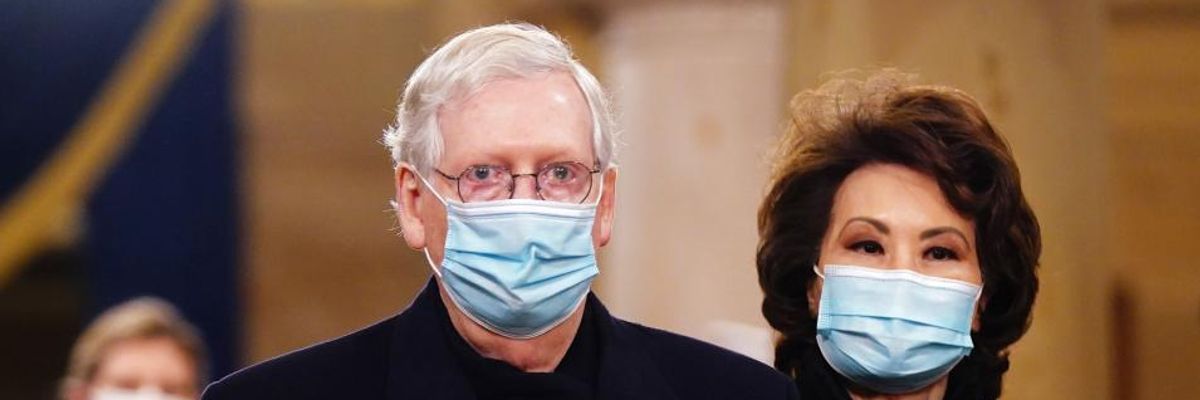 Mitch and Elaine Aren't Bothered By Their Own Hypocrisy