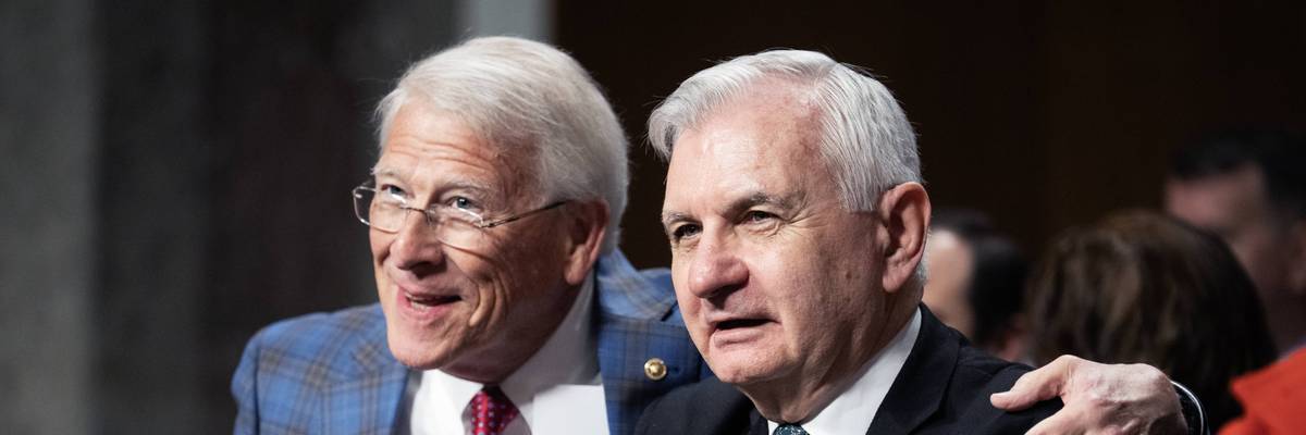 Sen. Roger Wicker (R-Miss.) and Sen. Jack Reed (D-RI)