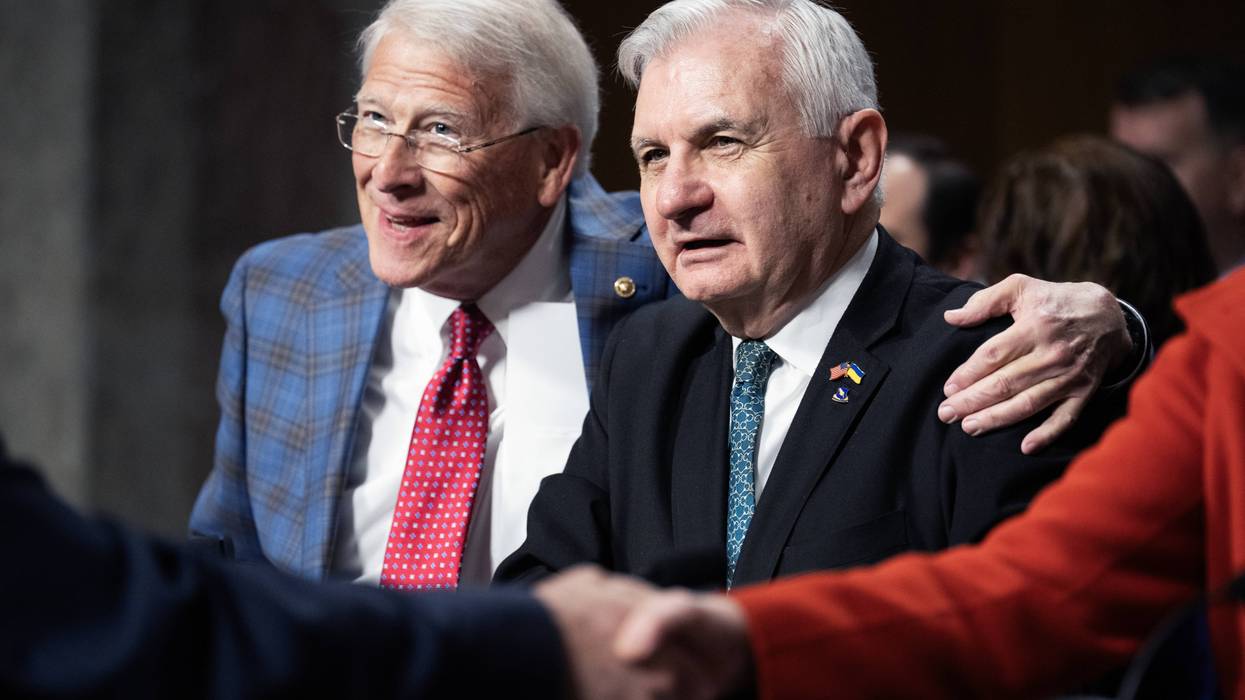 Sen. Roger Wicker (R-Miss.) and Sen. Jack Reed (D-RI)