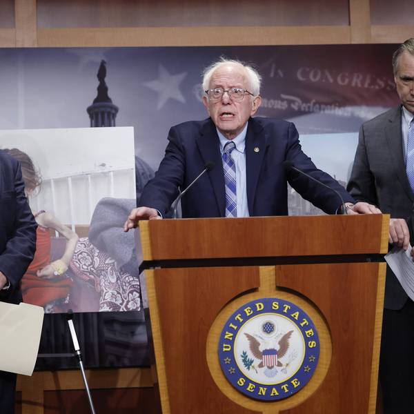 Sen. Sanders Holds Press Conference On Arms Sales To Israel Ahead Of Wednesday's Vote