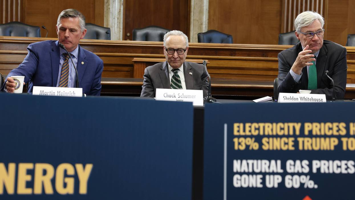 Sen. Schumer Hosts Roundtable On Rising Energy Costs