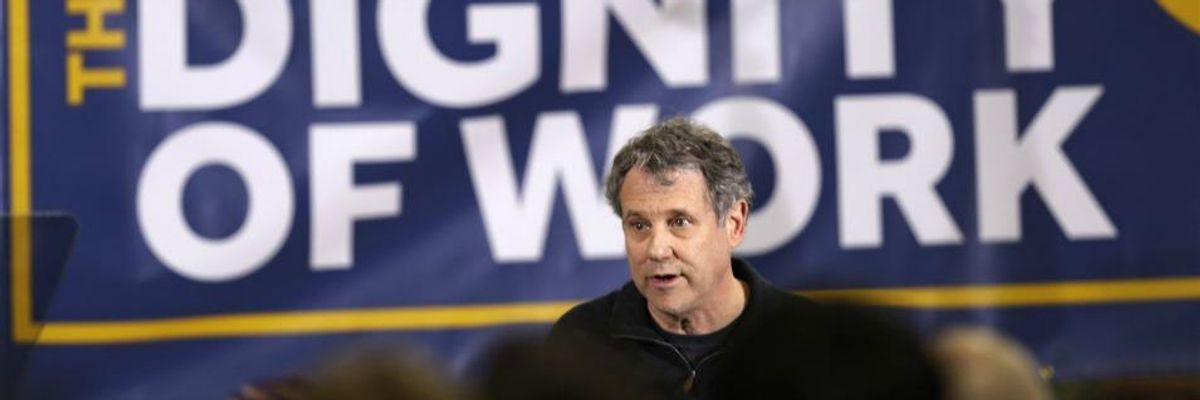 Sherrod Brown: Medicare for All Not 'Practical.' Progressives: 'OK. Thank You. Next.'