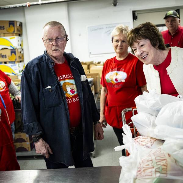 Sen. Susan Collins Campaigns For Re-Election In Maine