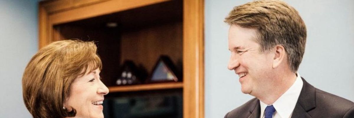 Fund to Unseat Susan Collins in 2020 Climbs to $500,000 as Leaked Doc Offers New Evidence Kavanaugh Clear Threat to Roe v. Wade