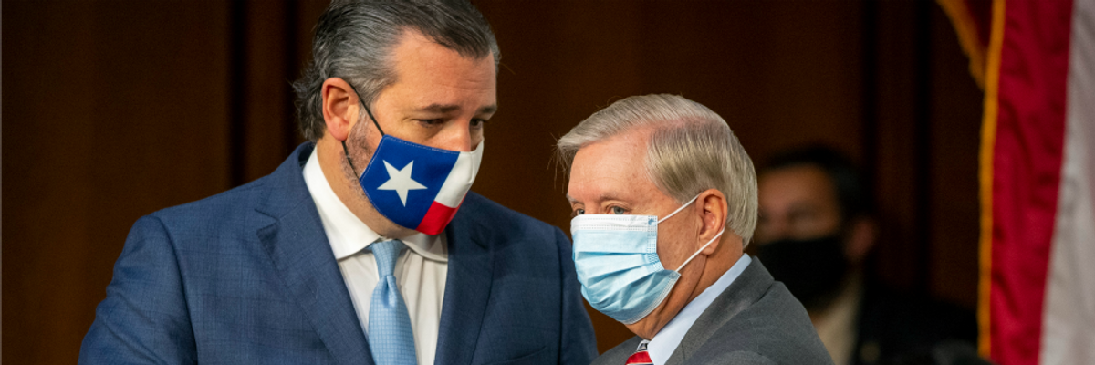 Cruz and Graham Working to Block Biden From Rejoining Paris Climate and Iran Nuclear Deals