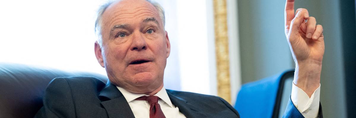 Sen. Tim Kaine speaks