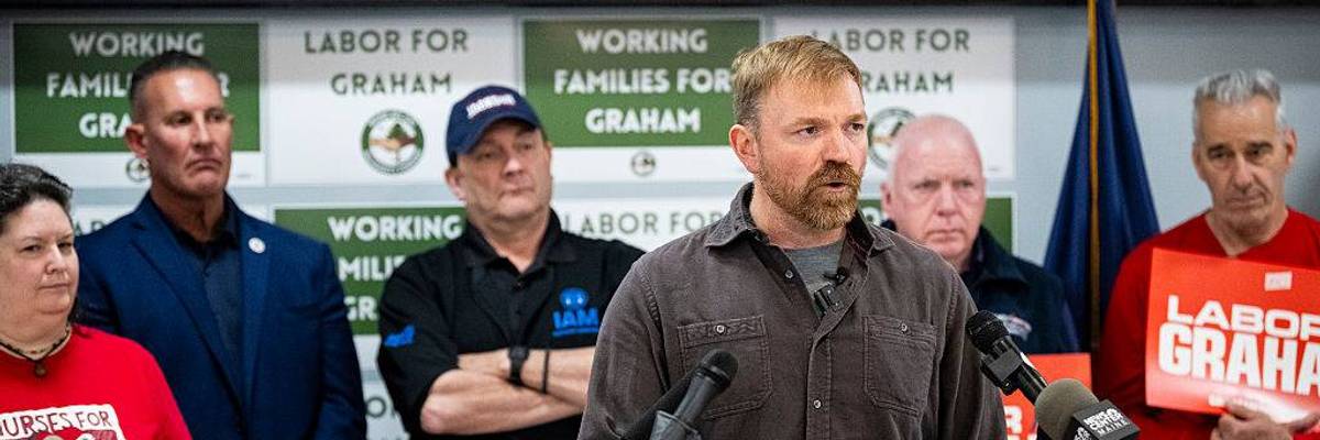 'Which Side Are You On?' Platner Releases First Ad in General Election Against Collins