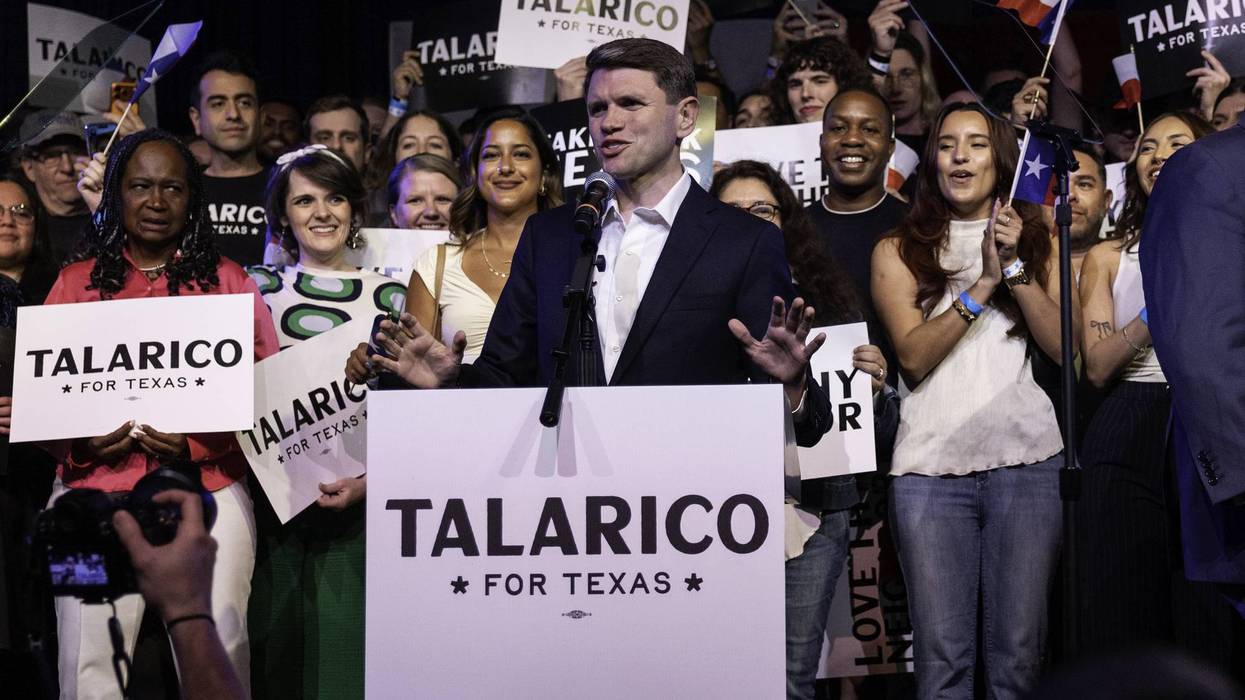 Senate Candidate James Talarico Holds Primary Night Event