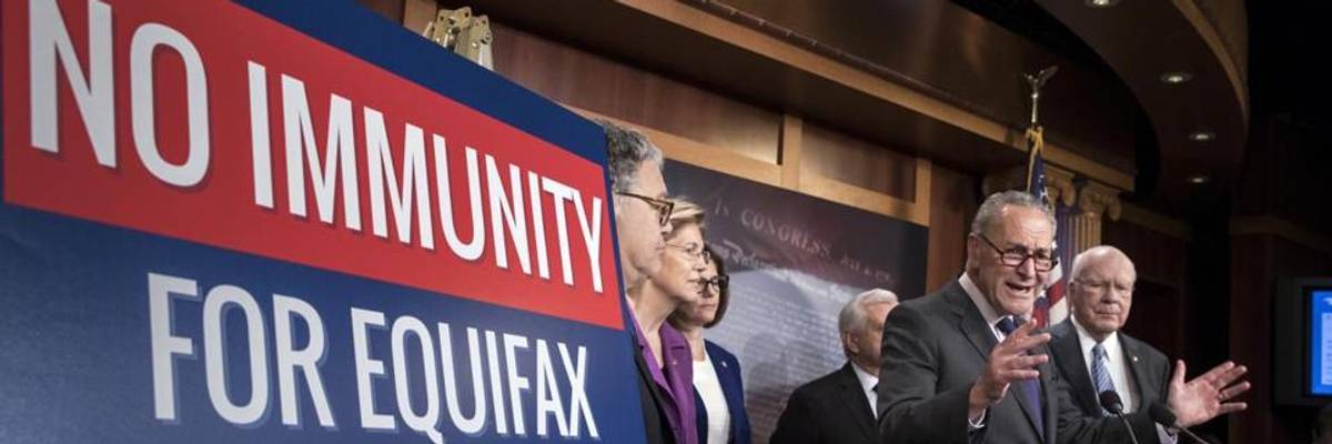 Even After Equifax and Wells Fargo, GOP Sides With Big Financial Institutions