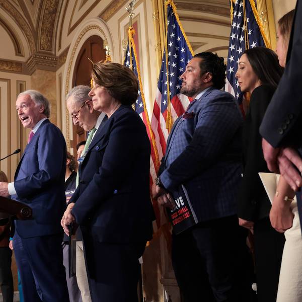Senate Democrats Hold Press Conference To Highlight How Tariffs Affect Small Businesses