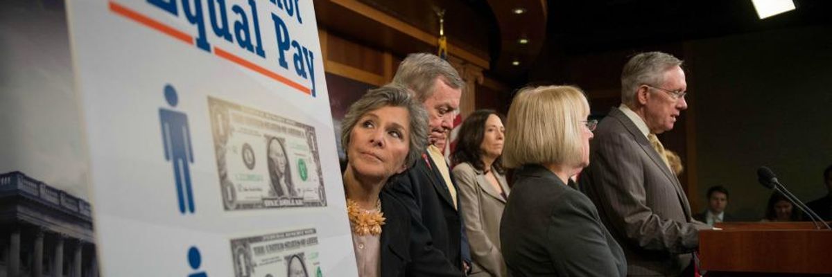 Senate Republicans:  No Pay Equity for Women