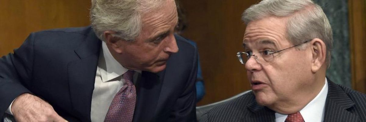 Corker Signals Veto-Proof Votes Exist as Congress Moves to Kill Iran Deal